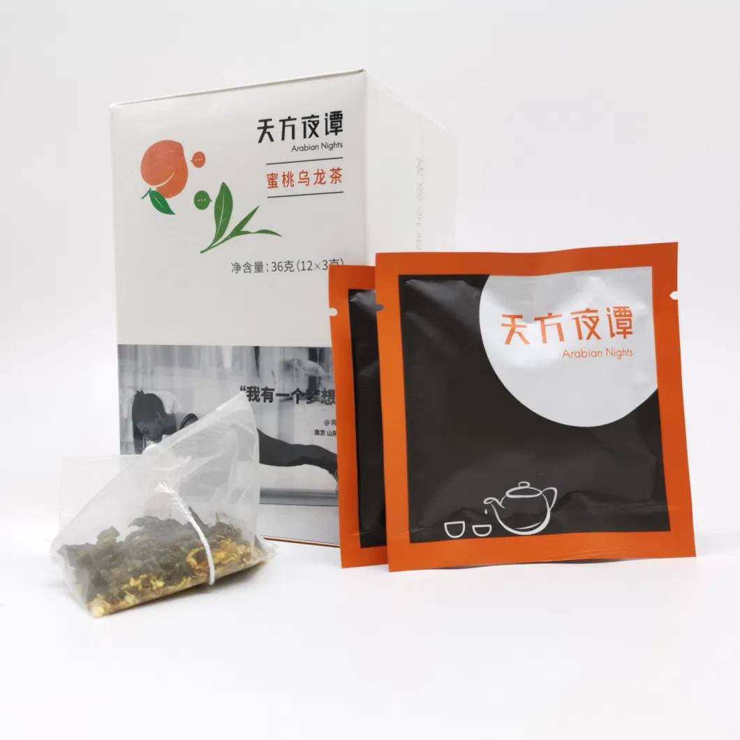 Private Label Organic Dried Fruits Peach Oolong Tea