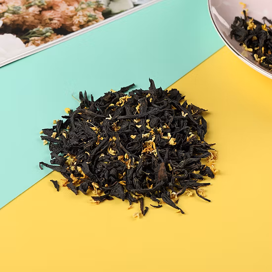 풍미 우롱 풍미 차 OEM 삼각형 티백과 섞이는 Custmized Osmanthus 과일 차